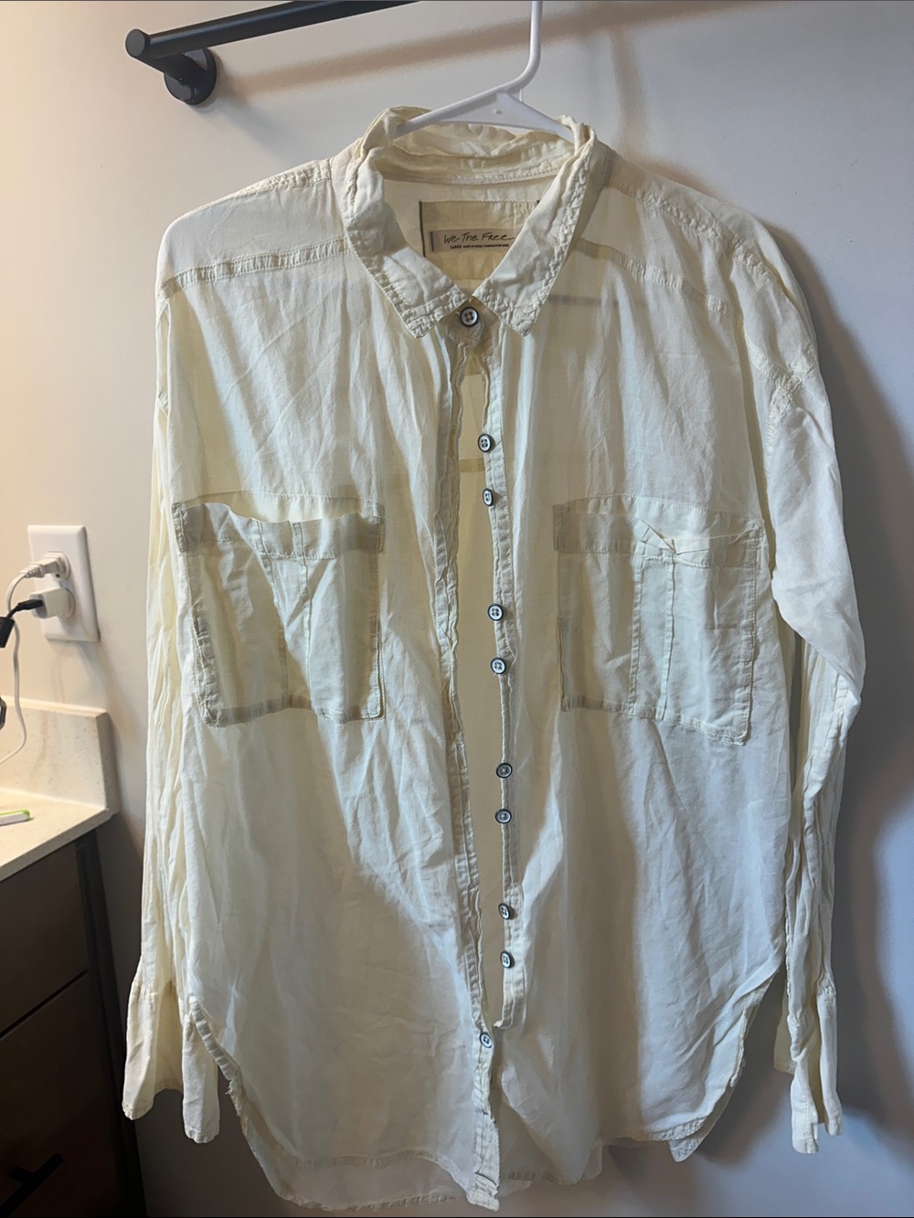 lightweight button down - we the free